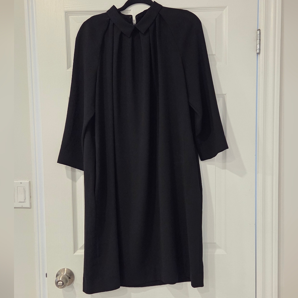 COS Midi Black Dress